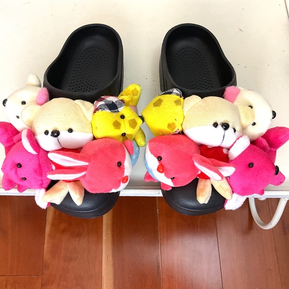 Too Cute Stuffed Animal Slides Size 10 US / 40 - Picture 11 of 16